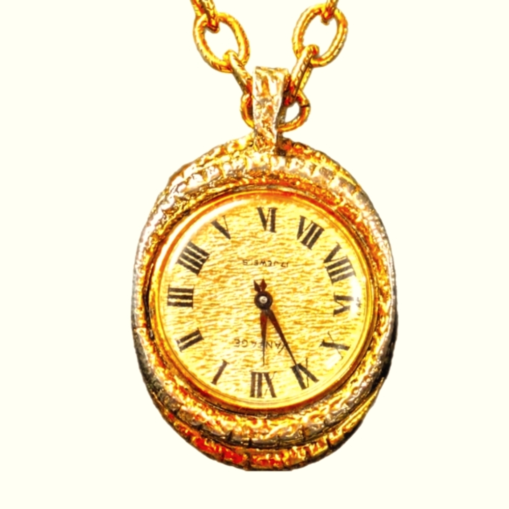 Hamilton Vantage MW Lady's Pendant Necklace Watch